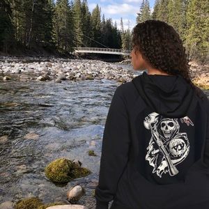 Sons of Anarchy black hoodie. 3X